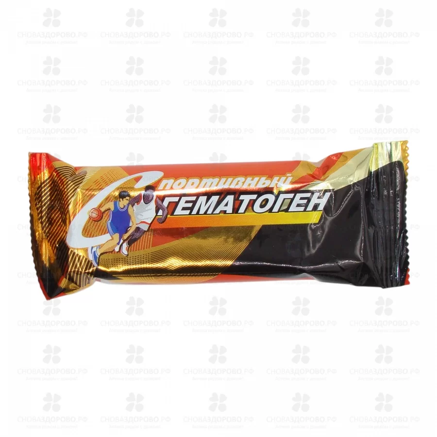 Гематоген НАРОДНЫЙ спортивный 40г (БАД) ✅ 20958/06419 | Сноваздорово.рф