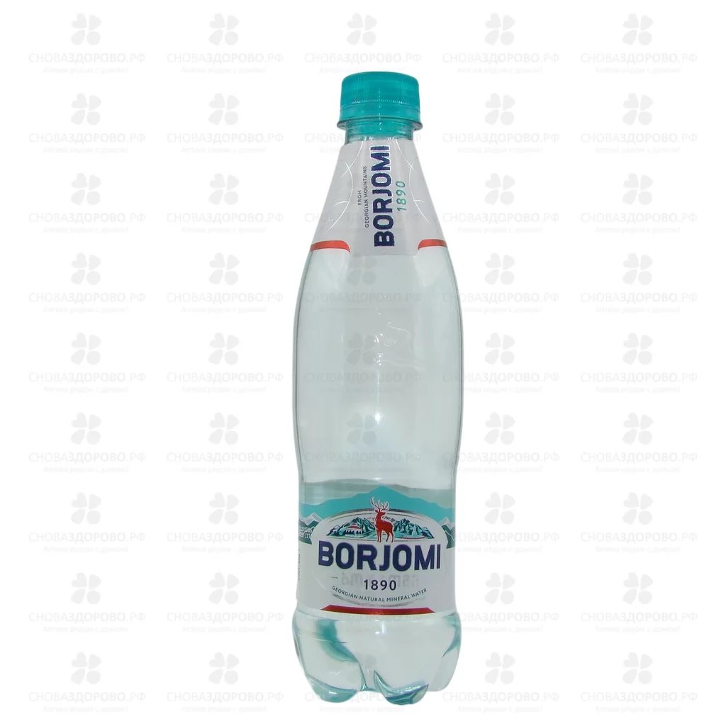 Вода минеральная Боржоми газированная 500мл п/э ✅ 35654/07040 | Сноваздорово.рф